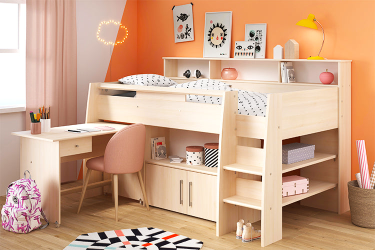 Mid Sleepers Cabin Beds for Kids Cosybunks