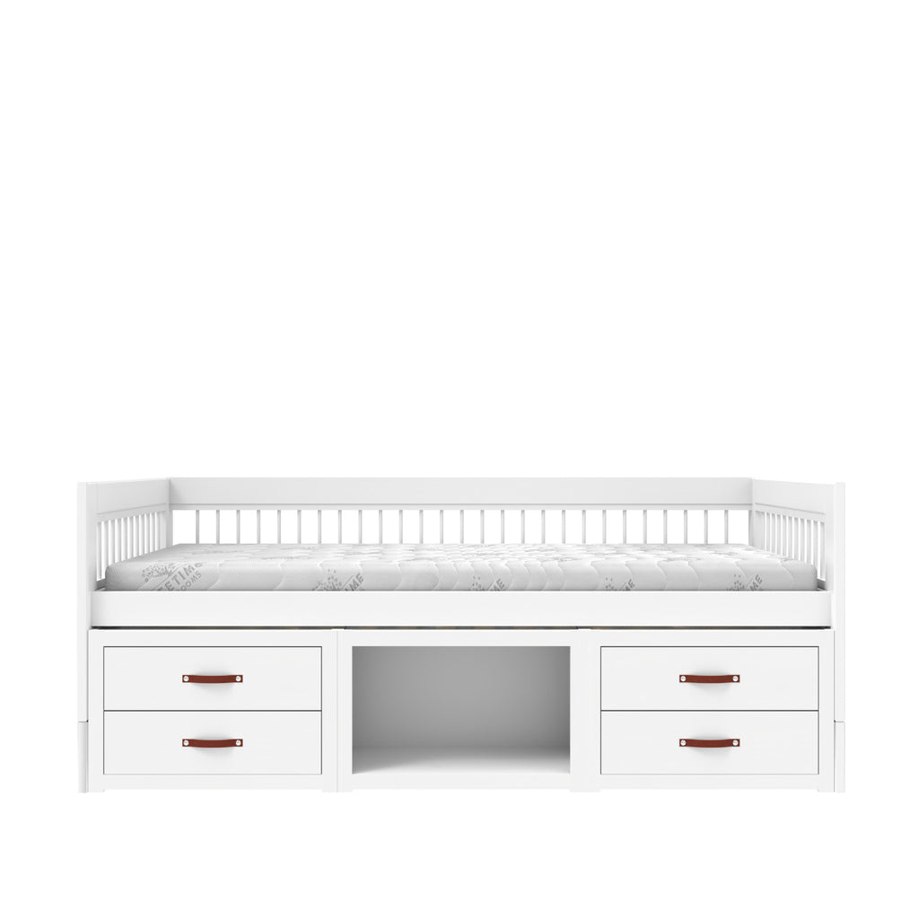  White Cabin bed drawers and storage - Breeze 