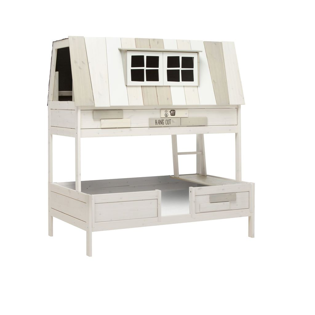 My Hangout Adventure  Bed small double whitewash