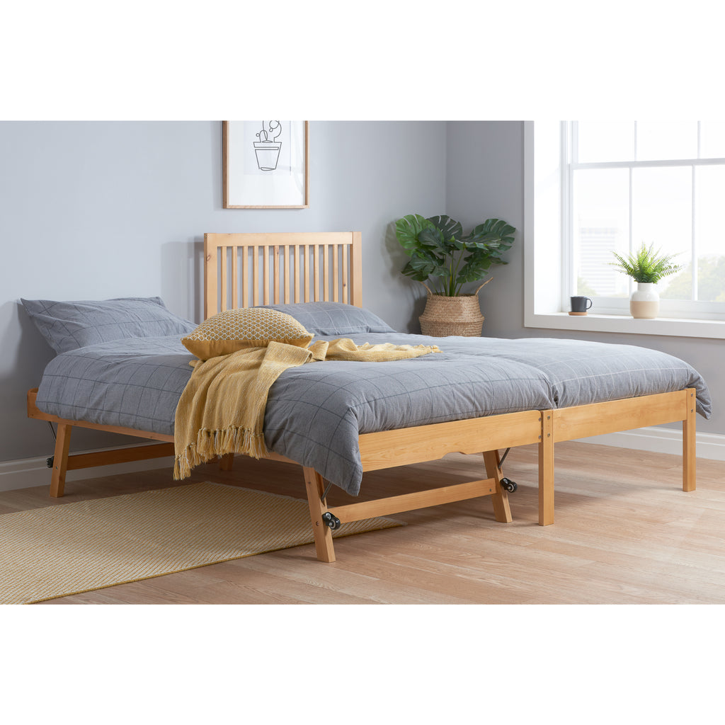 Buxton Guest Bed with Trundle, trundle raised