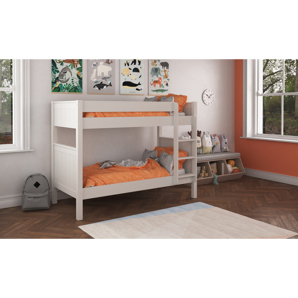 Stompa Classic Separating Bunk Bed in white